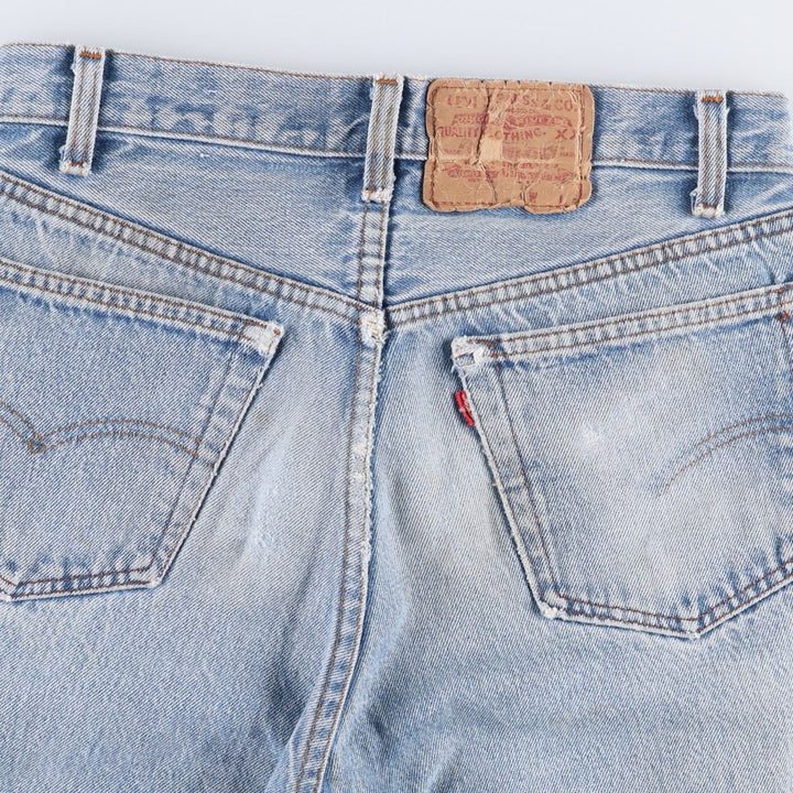Levi's 501 Straight Denim Pants, Made in USA, Men's Size W30 (approx.) unclear Blue type light blue Vintage Second Hand