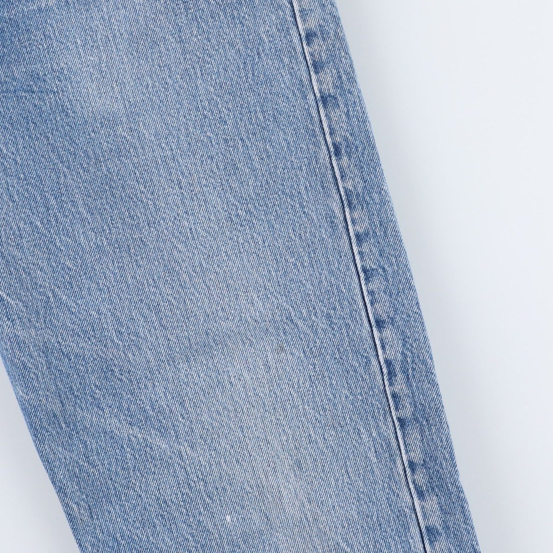 90'S Levi's 501-0115 Straight Denim Pants Made in USA Men's W31 Vintage cotton Blue type light blue Vintage Second Hand