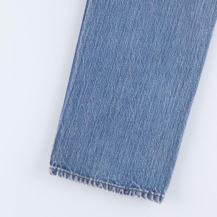 90'S Levi's 501-0115 Straight Denim Pants Made in USA Men's W31 Vintage cotton Blue type light blue Vintage Second Hand