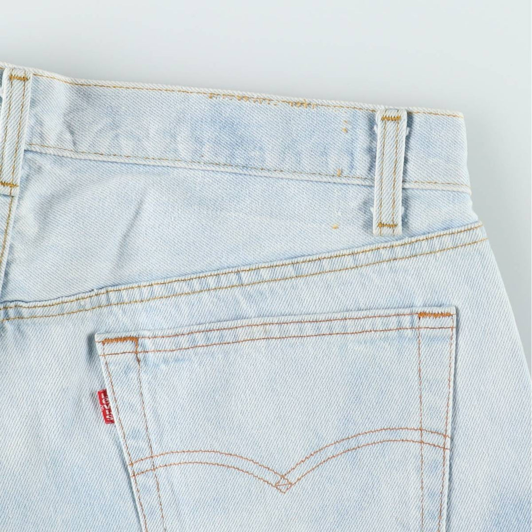 80s-90'S Levi's 501-0115 Straight Denim Pants, Men's Size W34 (approx.), Vintage unclear Blue type light blue Vintage Second Hand