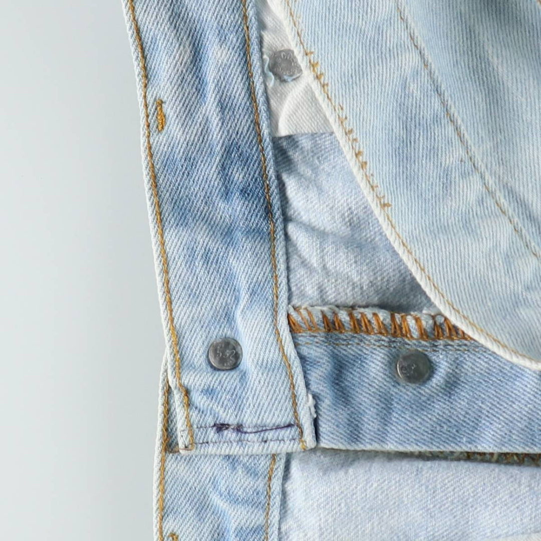 80s-90'S Levi's 501-0115 Straight Denim Pants, Men's Size W34 (approx.), Vintage unclear Blue type light blue Vintage Second Hand