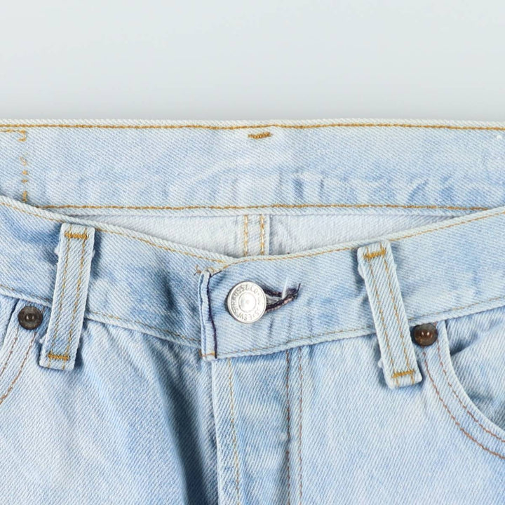 80s-90'S Levi's 501-0115 Straight Denim Pants, Men's Size W34 (approx.), Vintage unclear Blue type light blue Vintage Second Hand
