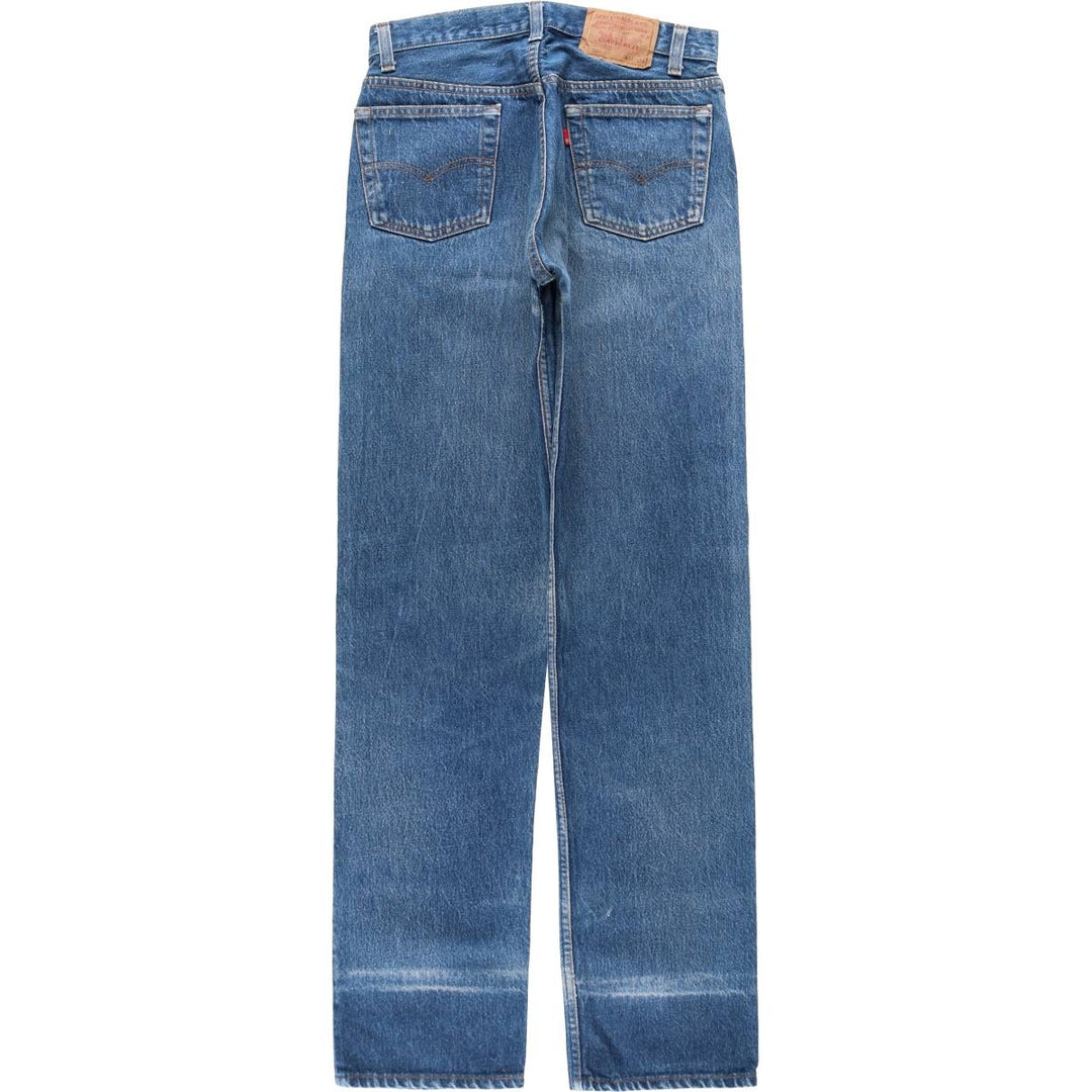 Levi's 501 Straight Denim Pants, Made in USA, Men's Size W30 (approx.) cotton blue type Vintage Second Hand