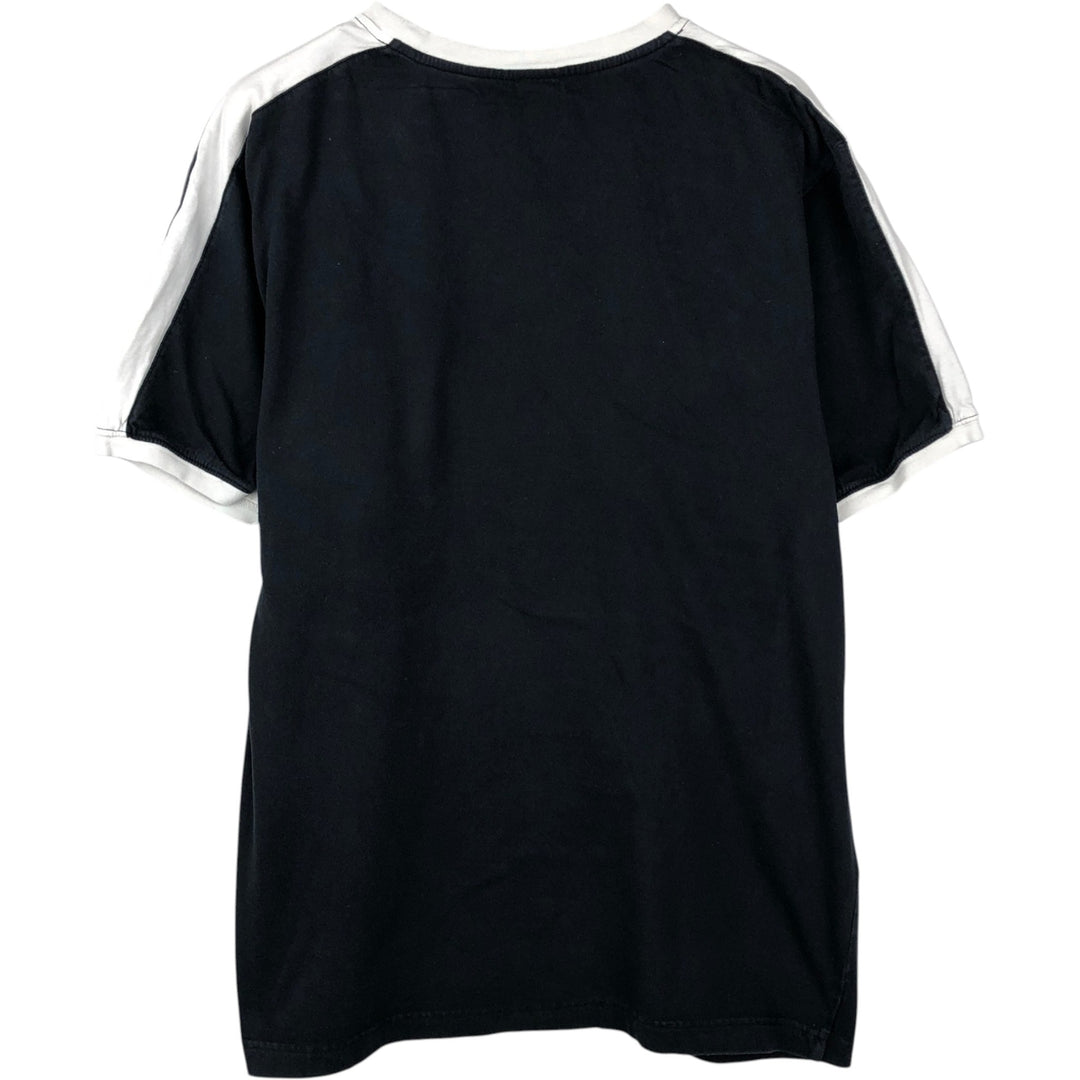 00'S Nike One Point Logo T-shirt Men's L size cotton black type Vintage Second Hand