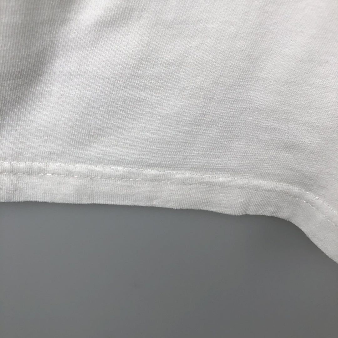 90'S BODY GLOVE sports print t-shirt, men's size L equivalent, vintage. cotton white type Vintage Second Hand