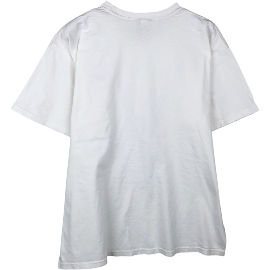 00'S Nike One Point Logo T-shirt Men's L size cotton white type Vintage Second Hand