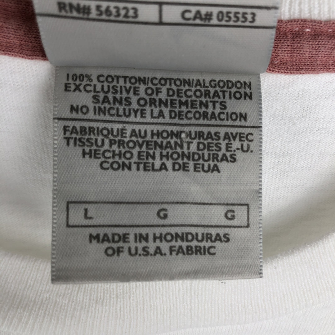 00'S Nike One Point Logo T-shirt Men's L size cotton white type Vintage Second Hand
