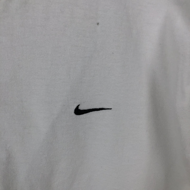 00'S Nike One Point Logo T-shirt Men's L size cotton white type Vintage Second Hand