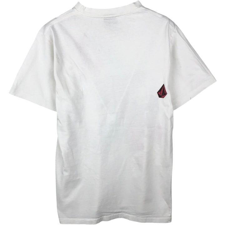 Volcom surf skate t-shirt, men's size M (approx.) unclear pale white type Vintage Second Hand