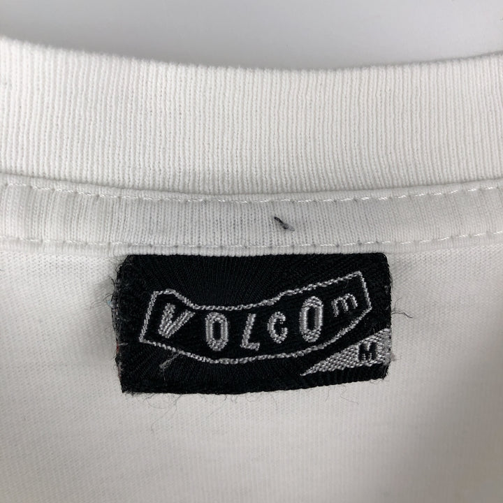 Volcom surf skate t-shirt, men's size M (approx.) unclear pale white type Vintage Second Hand
