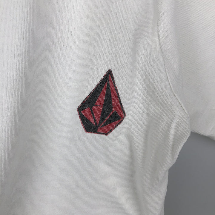 Volcom surf skate t-shirt, men's size M (approx.) unclear pale white type Vintage Second Hand