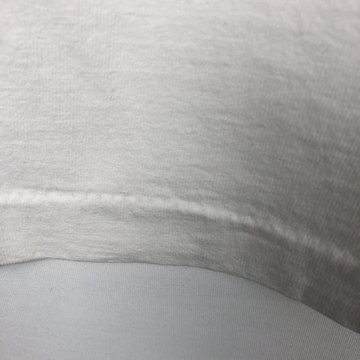 90'S NO FEAR surf/skate t-shirt, made in USA, men's size XL (approx.) cotton white type Vintage Second Hand