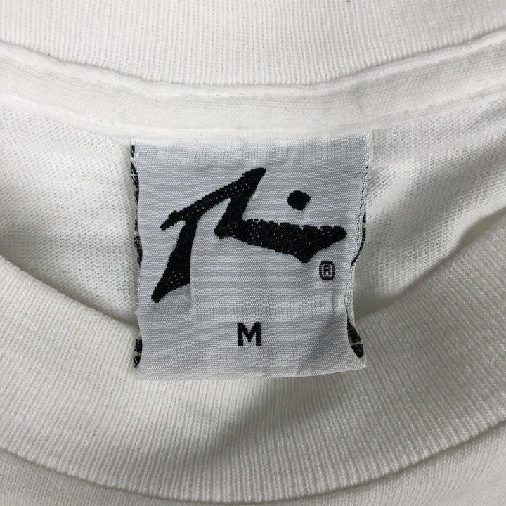 90'S Rusty Surf Skate T-Shirt, Made in USA, Men's Size M (Equivalent), Vintage cotton white type Vintage Second Hand