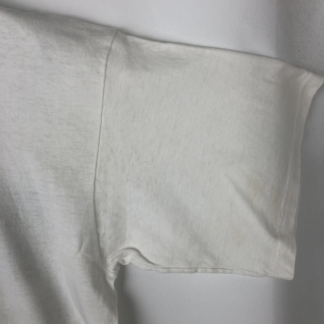 90'S Rusty Surf Skate T-Shirt, Made in USA, Men's Size M (Equivalent), Vintage cotton white type Vintage Second Hand
