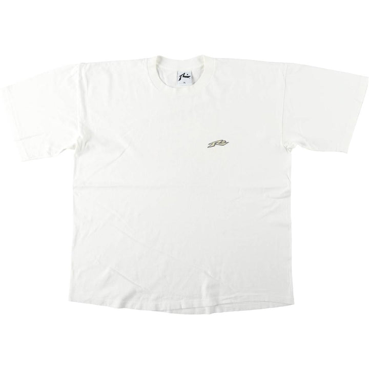 90'S Rusty Surf Skate T-Shirt, Made in USA, Men's Size M (Equivalent), Vintage cotton white type Vintage Second Hand