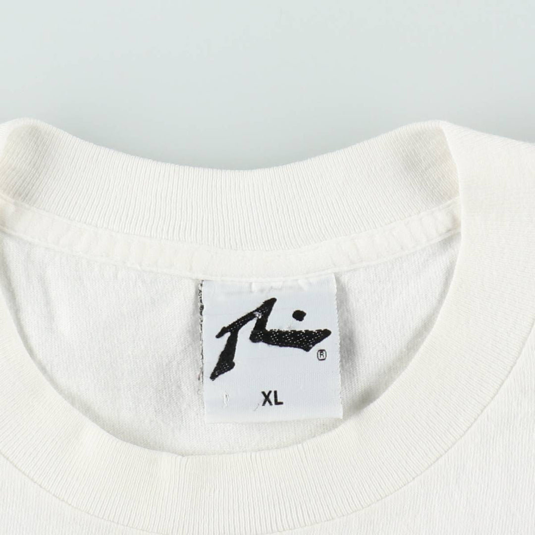 90'S Rusty Surf Skate T-Shirt, Made in USA, Men's Size M (Equivalent), Vintage cotton white type Vintage Second Hand