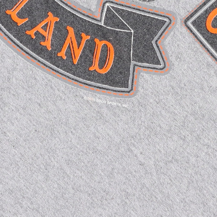 2000'S Delta Ocean City Maryland Skull Pattern Motorcycle T-Shirt (Men's XL equivalent) cotton gray type Vintage Second Hand