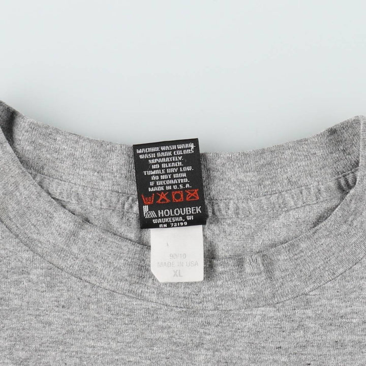 90'S Harley-Davidson Motorcycle Bike T-shirt Made in USA Men's XL Vintage unclear gray type Vintage Second Hand