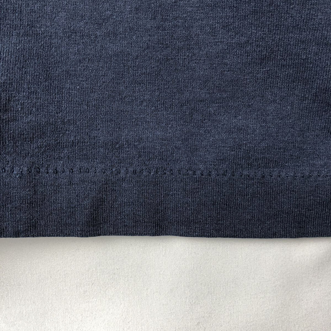 90'S SCREEN STARS Plain T-shirt Made in USA Men's XL Vintage cotton navy blue type Vintage Second Hand