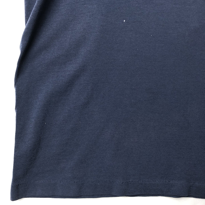90'S SCREEN STARS Plain T-shirt Made in USA Men's XL Vintage cotton navy blue type Vintage Second Hand