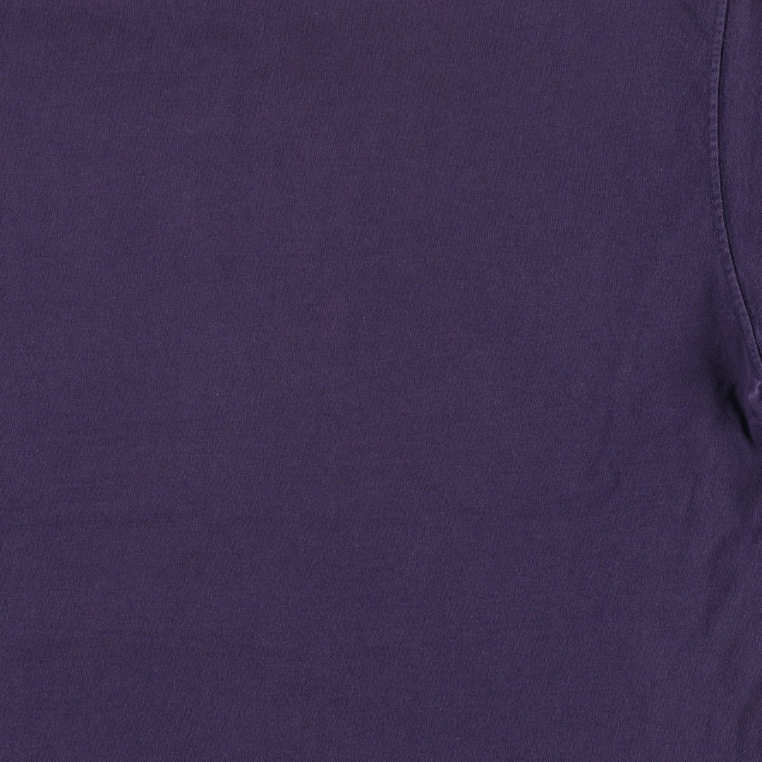 90'S GAP Old Gap Plain T-Shirt Made in USA Men's XL equivalent Vintage cotton Purple type blue-purple Vintage Second Hand