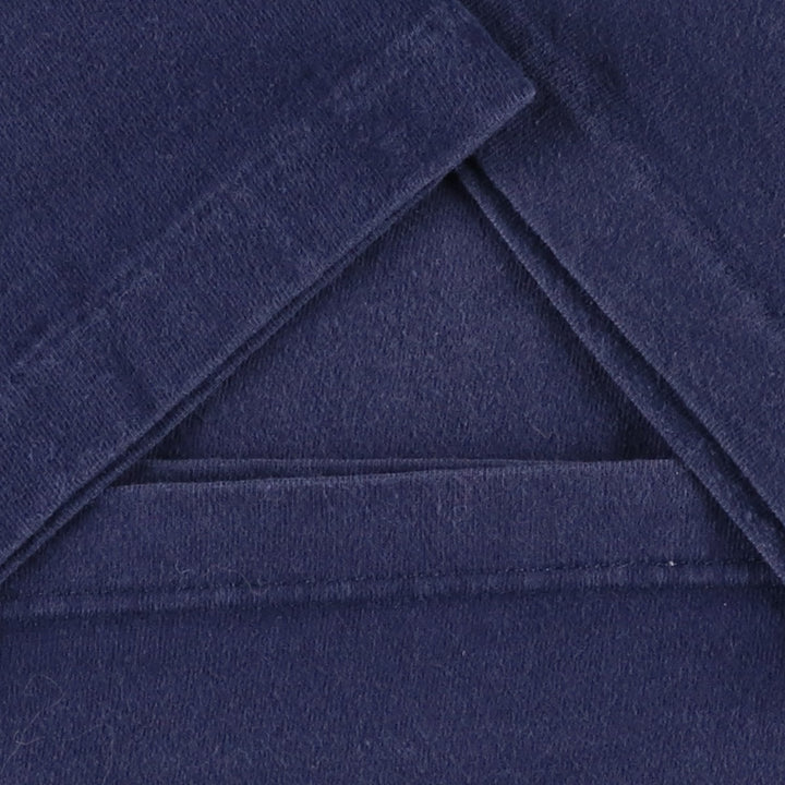 90'S Town Craft Plain Pocket T-Shirt, Made in USA, Men's Size L (Equivalent), Vintage cotton navy blue type Vintage Second Hand