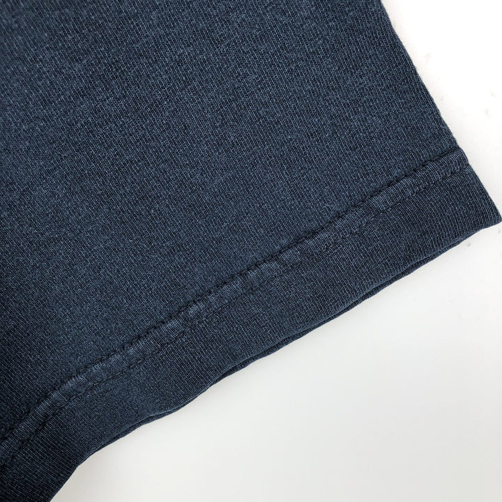 90s-00'S Murina Plain T-shirt, Made in USA, Men's Size L cotton navy blue type Vintage Second Hand
