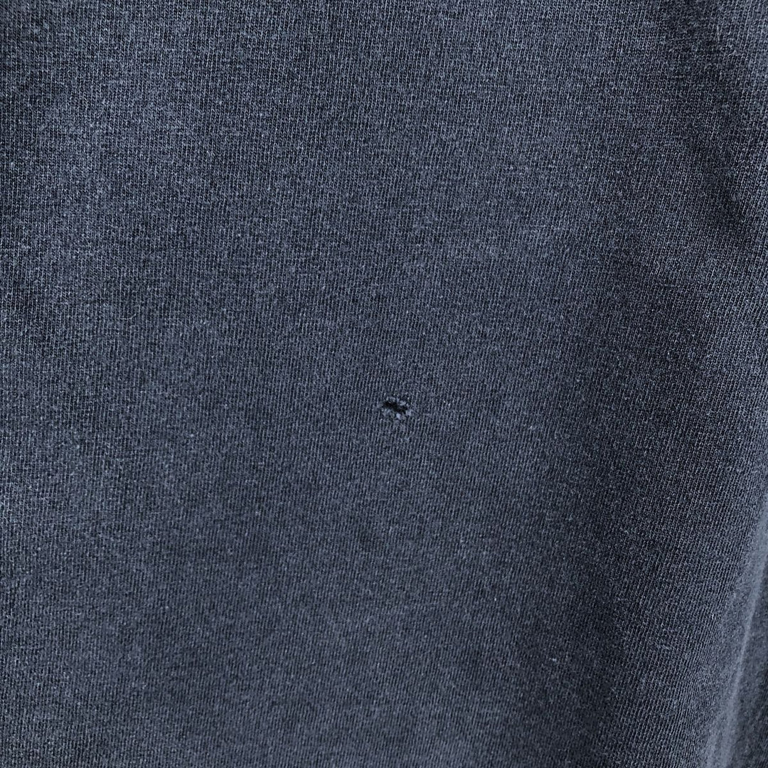 90s-00'S Murina Plain T-shirt, Made in USA, Men's Size L cotton navy blue type Vintage Second Hand