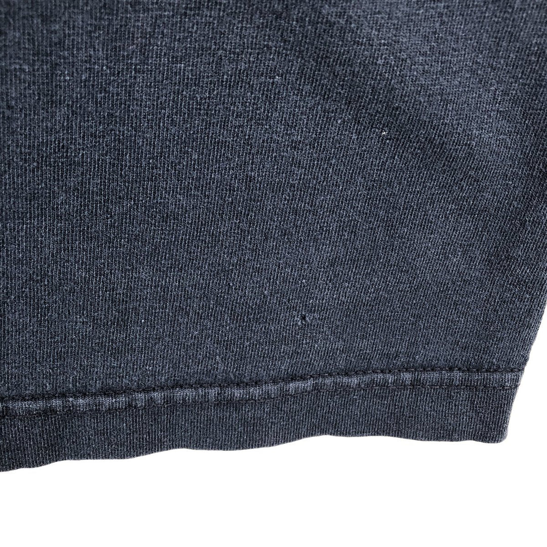 90s-00'S Murina Plain T-shirt, Made in USA, Men's Size L cotton navy blue type Vintage Second Hand