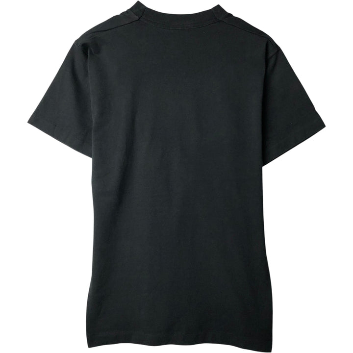 90'S Fruit of the Loom plain T-shirt, made in the USA, men's size M, vintage cotton black type Vintage Second Hand
