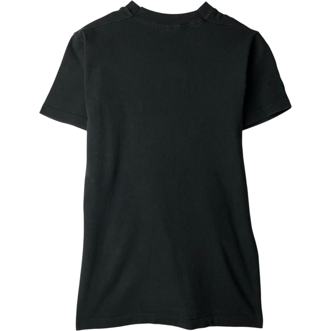 90'S Fruit of the Loom Plain Pocket T-Shirt, Made in USA, Men's Size S (Equivalent), Vintage cotton black type Vintage Second Hand