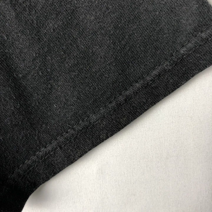 CLASSIC2 Plain Pocket T-Shirt, Made in USA, Men's Size S (Equivalent), Vintage polyester black type Vintage Second Hand