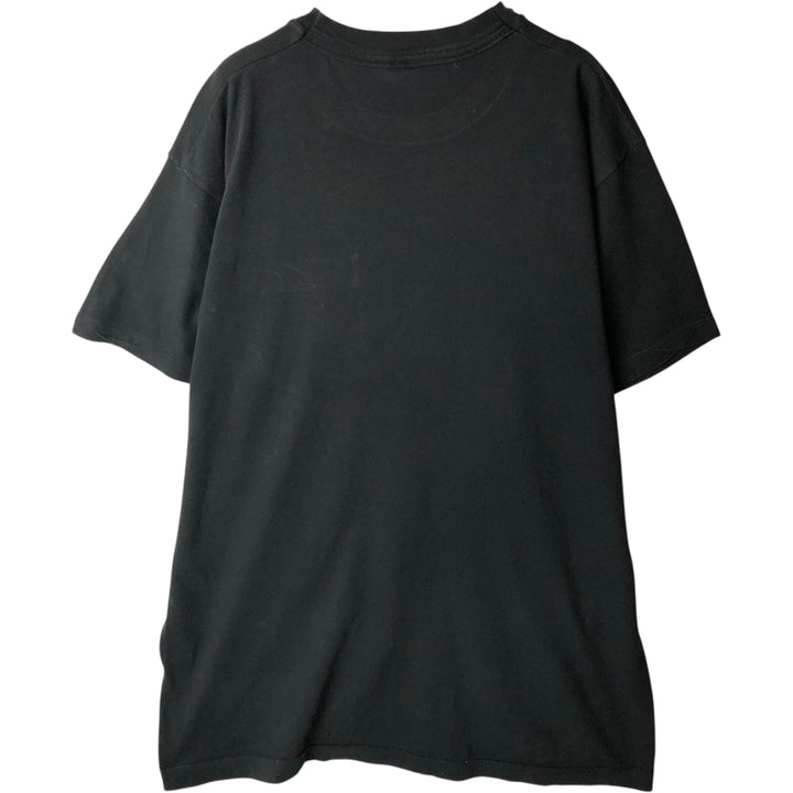 ~90'S Fruit of the Loom Plain Pocket T-Shirt, Men's Size L (Equivalent), Vintage unclear black type Vintage Second Hand
