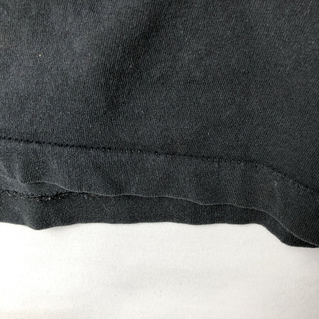 ~90'S Fruit of the Loom Plain Pocket T-Shirt, Men's Size L (Equivalent), Vintage unclear black type Vintage Second Hand