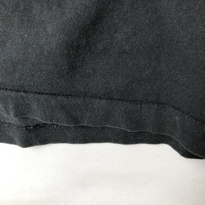 ~90'S Fruit of the Loom Plain Pocket T-Shirt, Men's Size L (Equivalent), Vintage unclear black type Vintage Second Hand