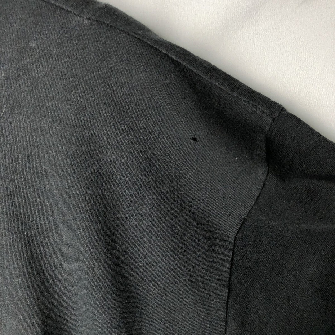 ~90'S Fruit of the Loom Plain Pocket T-Shirt, Men's Size L (Equivalent), Vintage unclear black type Vintage Second Hand
