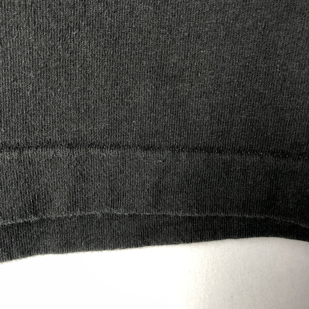 90'S BVD Mock Neck Plain T-Shirt, Made in USA, Men's Size M (Equivalent), Vintage cotton black type Vintage Second Hand