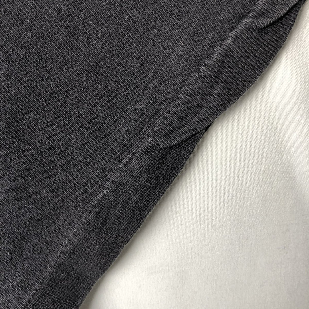 90'S Discus Athletic plain t-shirt, made in USA, men's size XL equivalent, vintage. cotton black type Vintage Second Hand