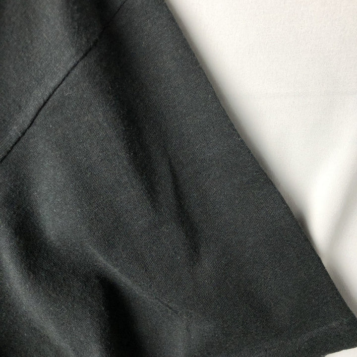 80s-90'S Jerzees plain t-shirt, made in USA, men's size L equivalent, vintage. cotton black type Vintage Second Hand