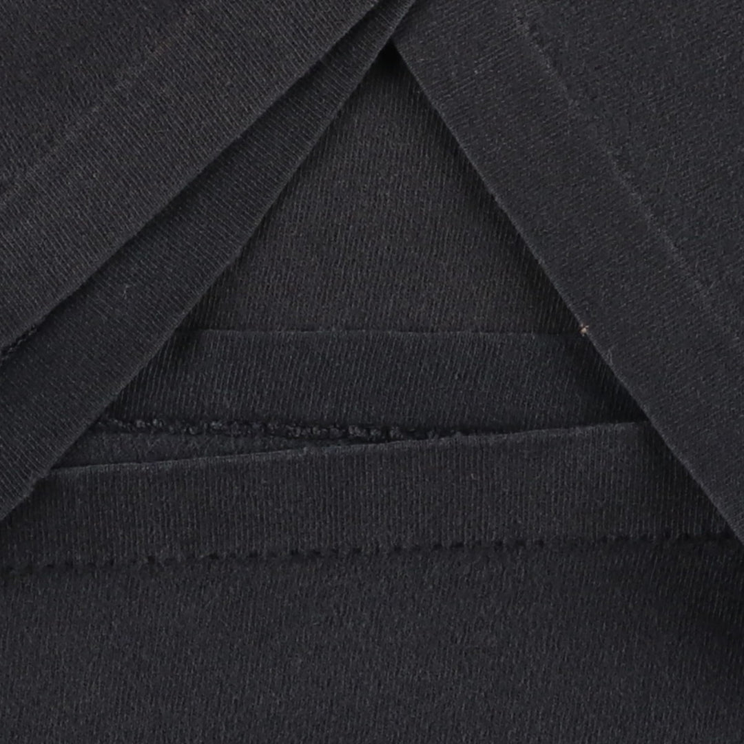 80s-90'S DUKE Plain T-Shirt, Made in USA, Men's Size L (Equivalent), Vintage cotton black type Vintage Second Hand