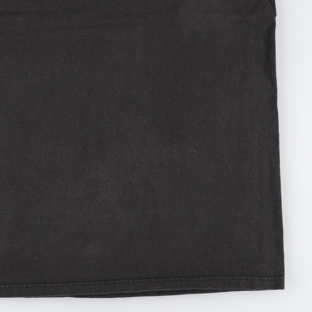90'S Lee STURDY TEES Plain T-Shirt, Made in USA, Men's XL equivalent, Vintage cotton black type Vintage Second Hand