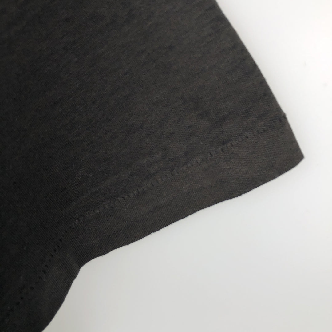 80s-90'S BVD Plain Pocket T-Shirt, Made in USA, Men's Size M (Equivalent), Vintage cotton Charcoal Vintage Second Hand
