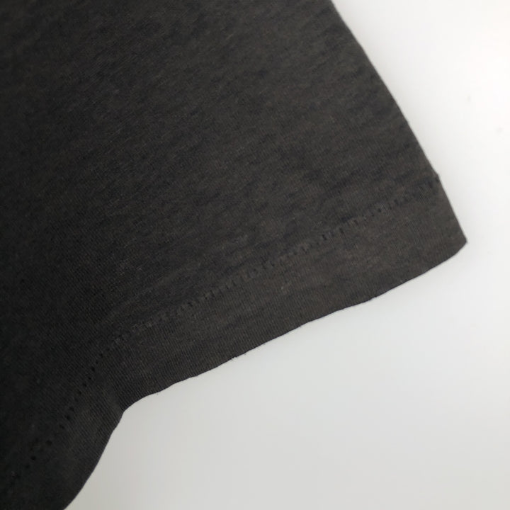 80s-90'S BVD Plain Pocket T-Shirt, Made in USA, Men's Size M (Equivalent), Vintage cotton Charcoal Vintage Second Hand