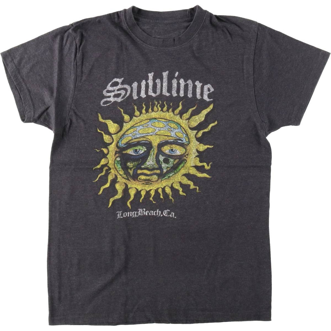 SUBLIME Band T-shirt, Men's S size unclear Charcoal Vintage Second Hand