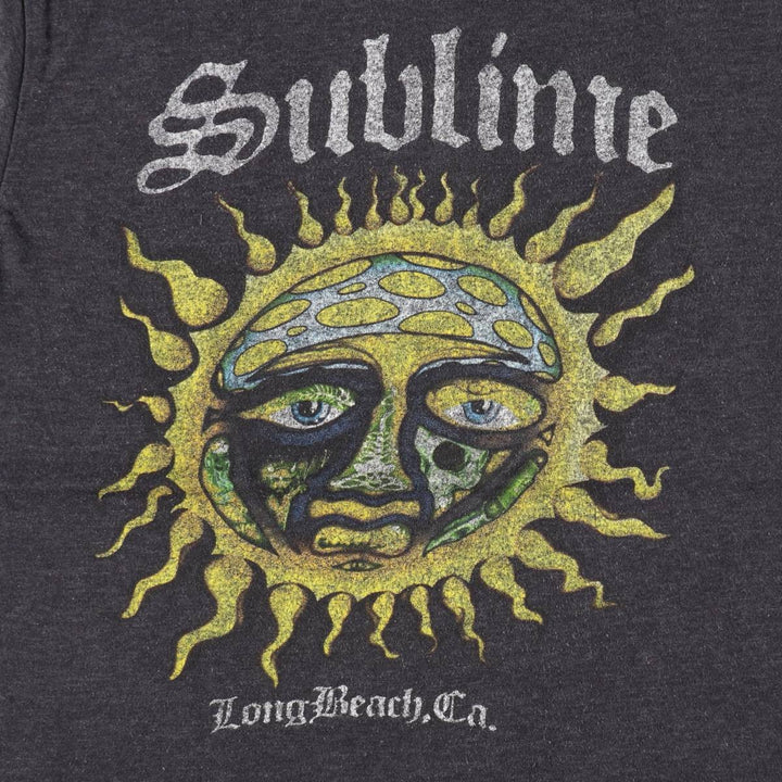 SUBLIME Band T-shirt, Men's S size unclear Charcoal Vintage Second Hand