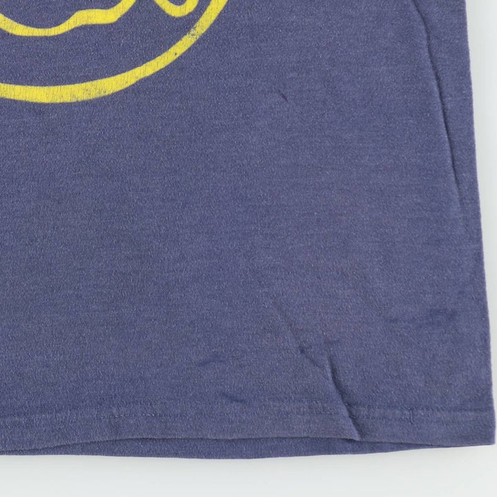 NIRVANA Nirvana Band T-shirt, Band T, Men's S size cotton blue type Vintage Second Hand