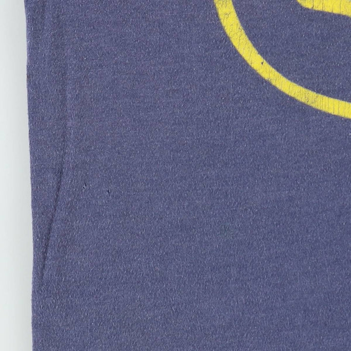 NIRVANA Nirvana Band T-shirt, Band T, Men's S size cotton blue type Vintage Second Hand