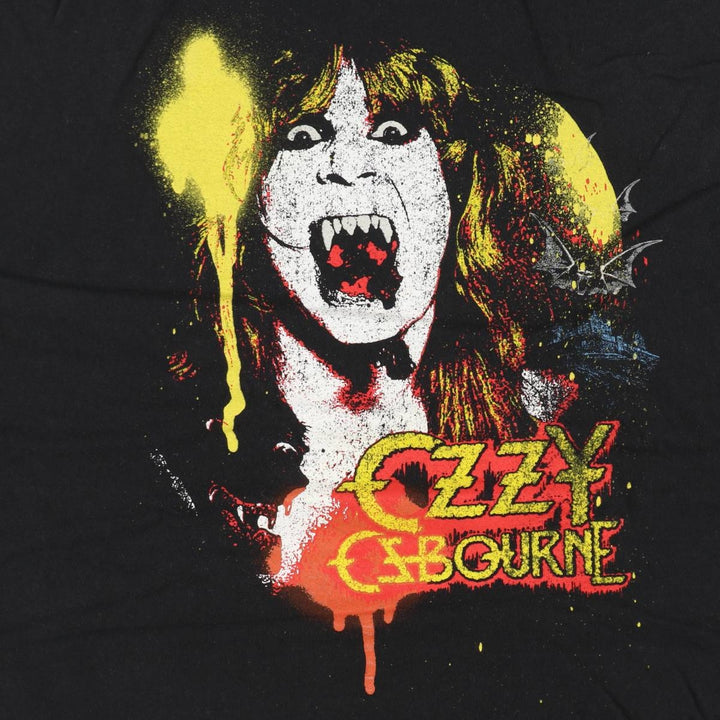 Ozzy Osbourne band t-shirt, men's size XXL equivalent. cotton black type Vintage Second Hand