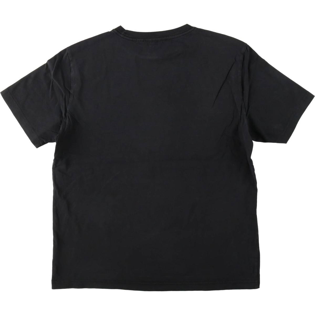 METALLICA Skull Pattern Band T-shirt, Band Tee, Men's XL size unclear black type Vintage Second Hand