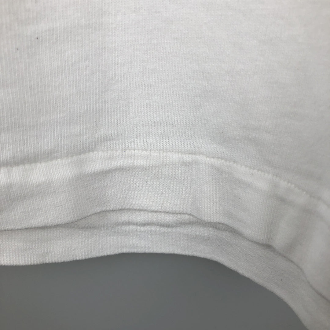 ~90'S Long-Sleeve T-Shirt, Men's XL Equivalent, Vintage unclear white type Vintage Second Hand